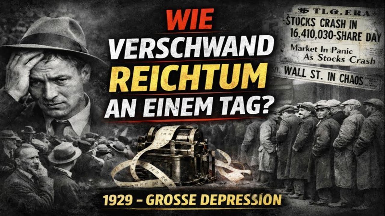 1929: Wie Reichtum an einem Tag verschwand | Große Depression