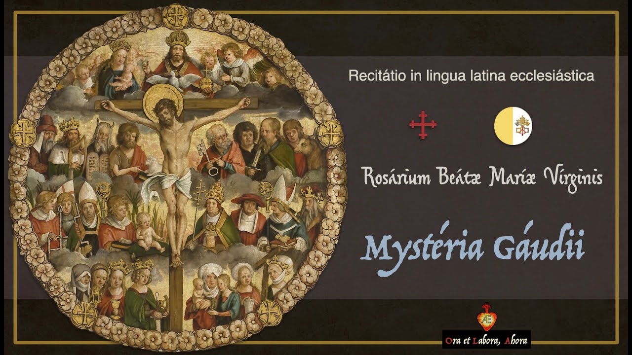 🇻🇦🇪🇸 [ROSÁRIUM BREVE]: Mystéria Gáudii. Misterios gozosos. Rosario breve en latín