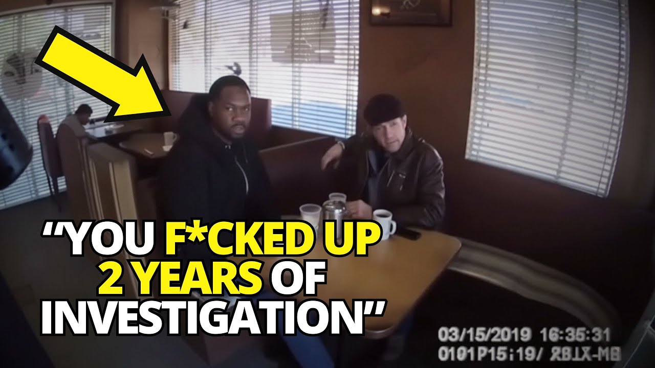 A RACIST Police Officer BLOWS UP 2 YEARS of Undercover Investigation