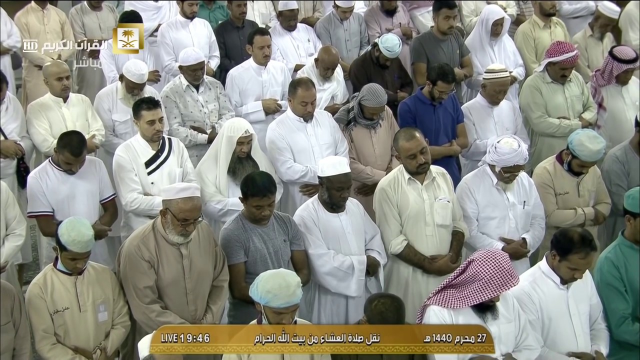 ما أجملها من تلاوة وما أروعه من تحبير للشيخ عبدالله الجهني صلاة العشاء 27-1-1440هـ