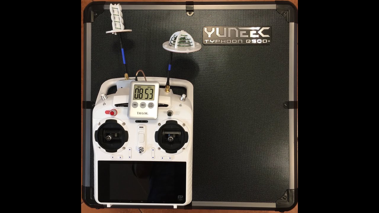 Yuneec Q500, Blade Choma  upgrade ST10 transmitter FPVLR install