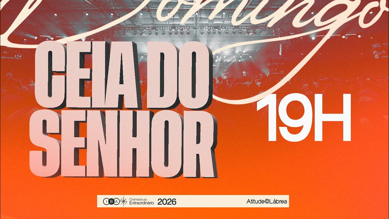 CULTO DE CELEBRAÇÃO | CEIA DO SENHOR #cultoaovivo (01.02.26)
