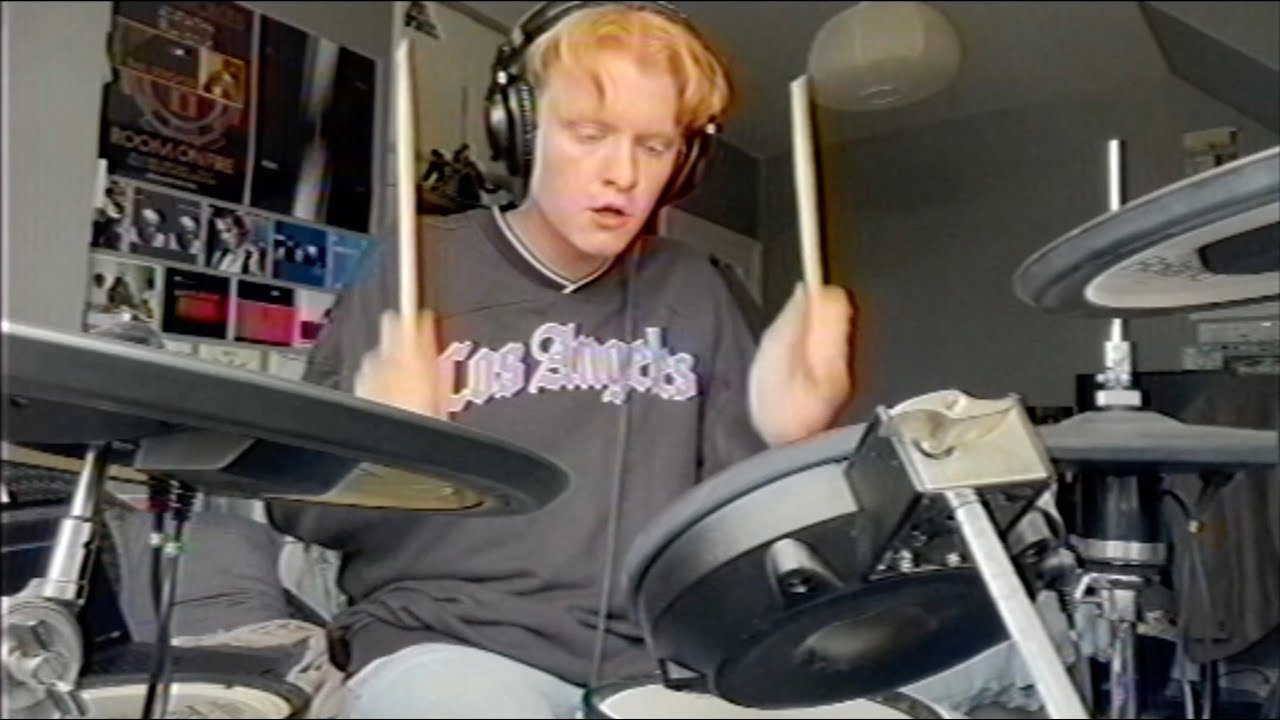 Television - See No Evil (drum cover - harry giles)