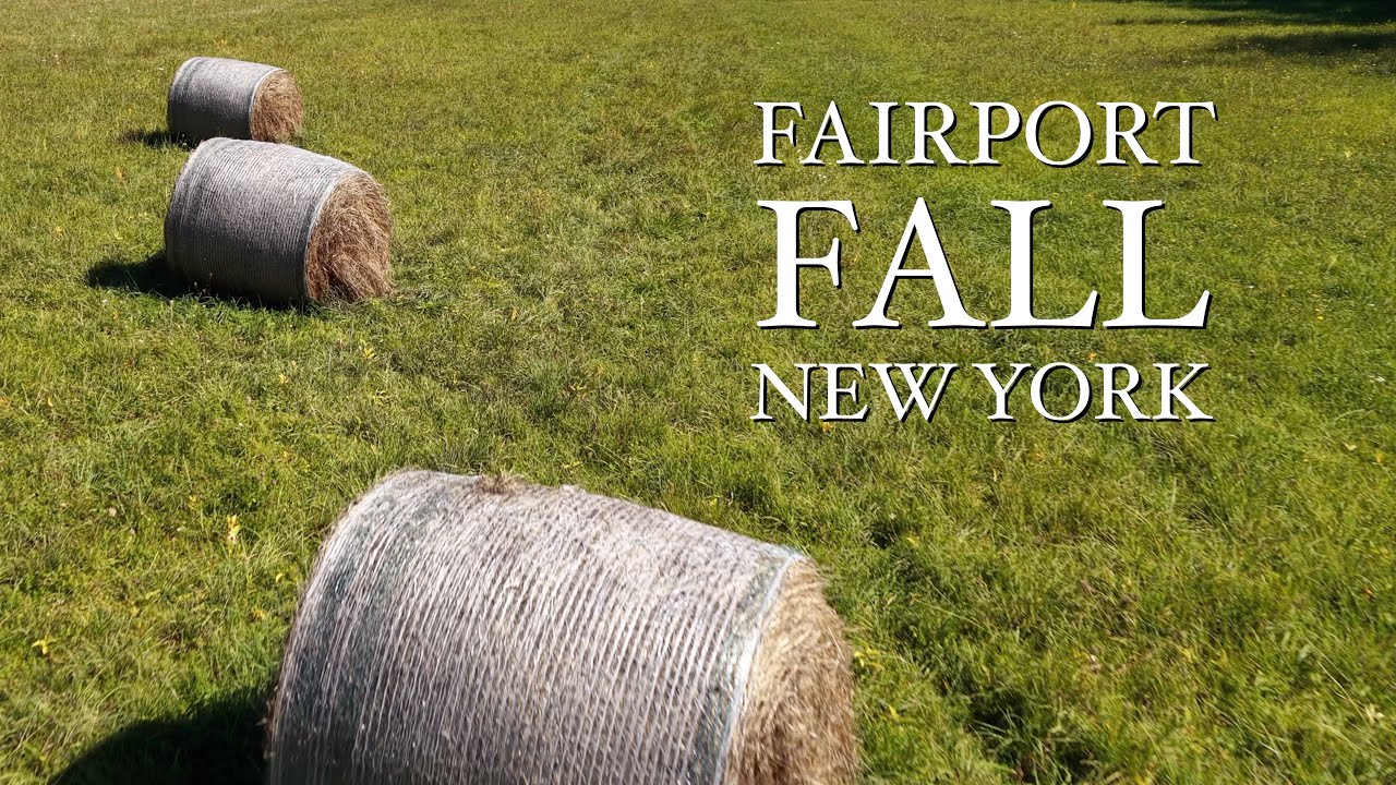 Fairport, NY FALL aerial footage with DJI MAVIC 4 drone