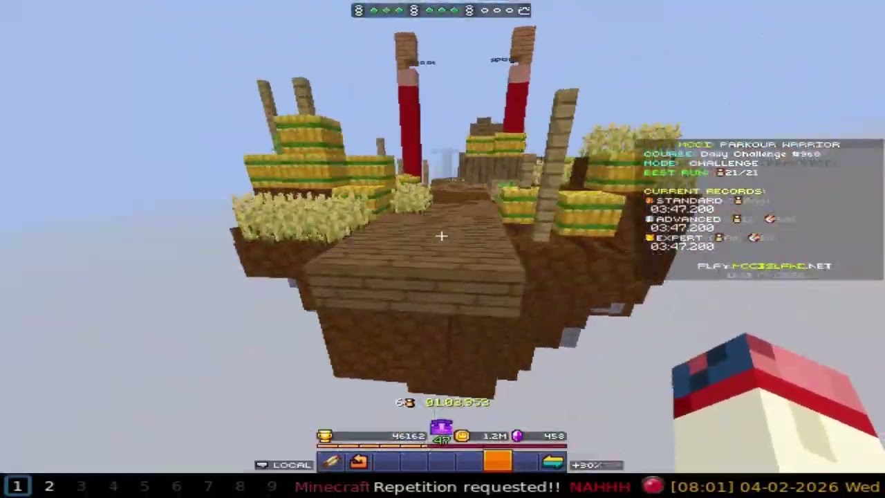 MCCI Parkour Warrior Daily 968 Standard in 01:34.200