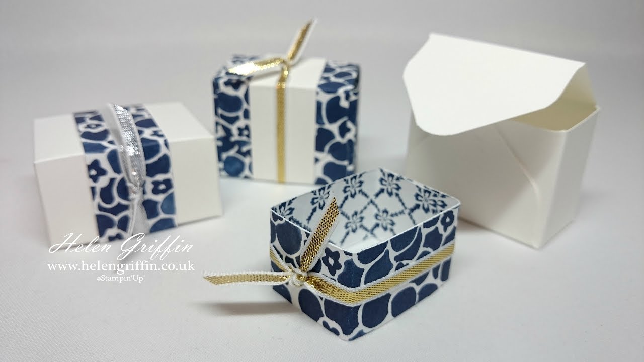 Envelope Punch Board Wedding Favour Treat Boxes
