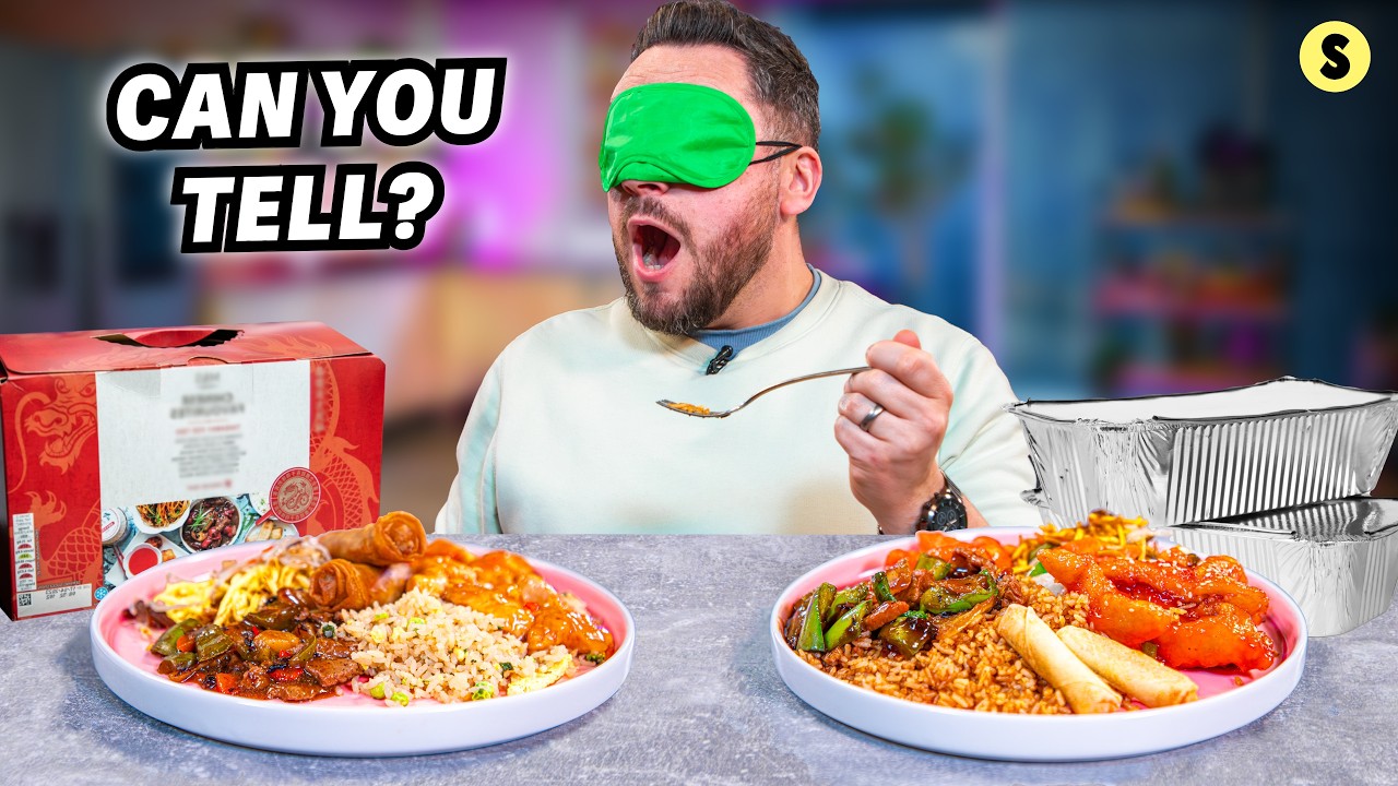 Can You Tell a Premium Ready Meal From a Takeaway? (Blindfold Test)