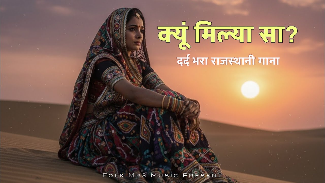 Kyu Milya Sa ( क्यूं मिल्या सा? ) | Sad Rajasthani Song | Folk Mp3 Music