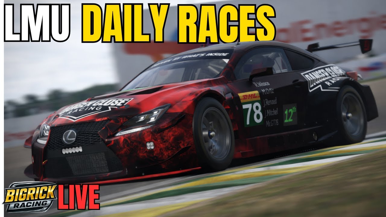🔴Some Daily Races and Beer League Race on LMU | Le Mans Ultimate Live