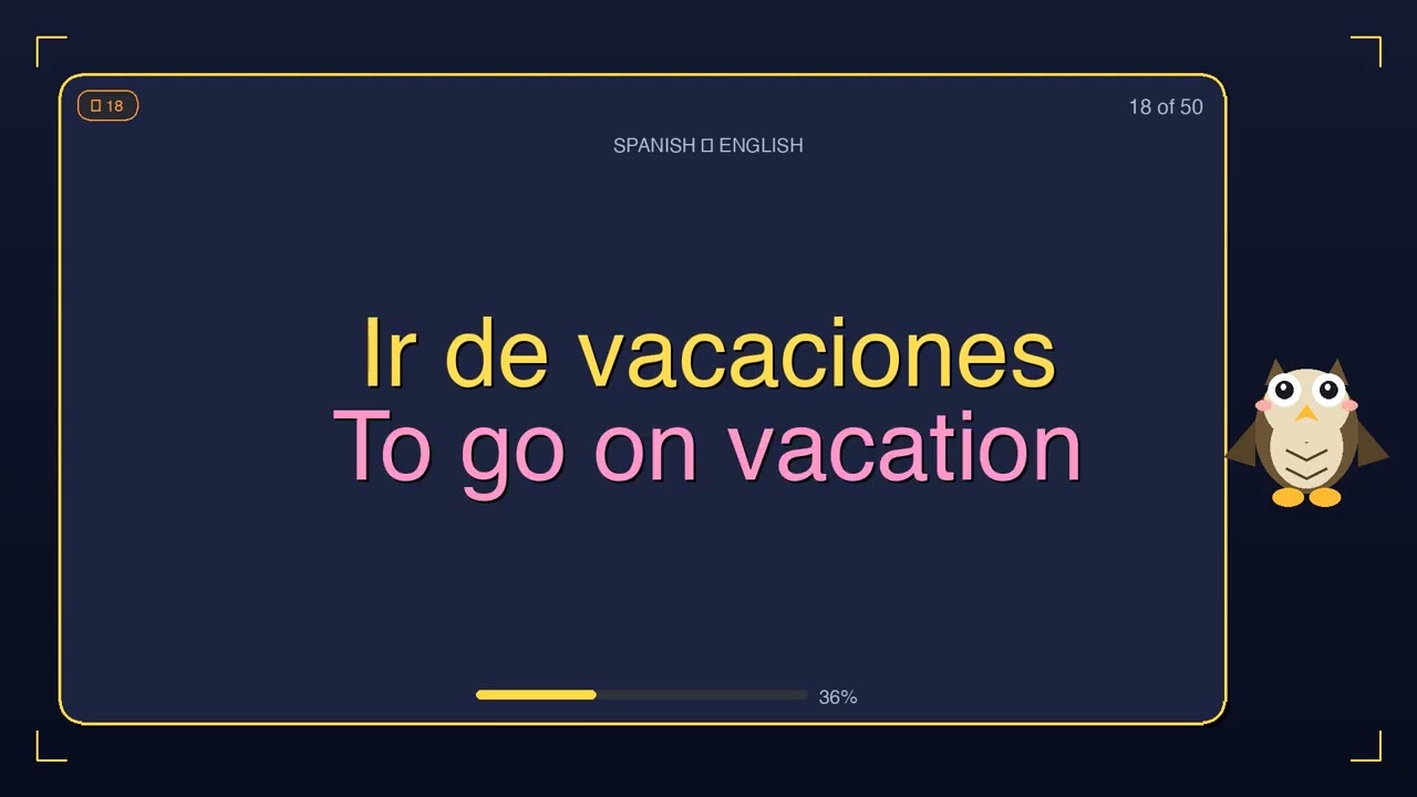 50 Spanish Verb Phrases 💪 Speak Like a Native! Essential Verb Combinations