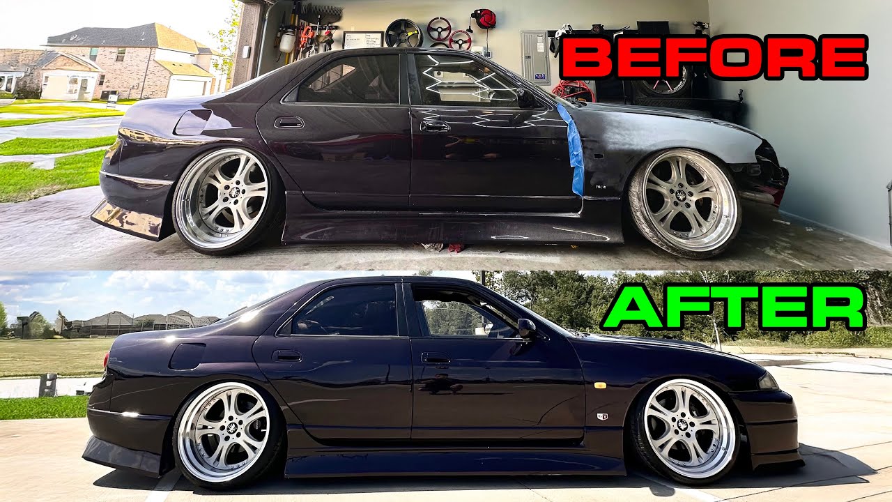 REBUILDING MY TOTALED SKYLINE R33 