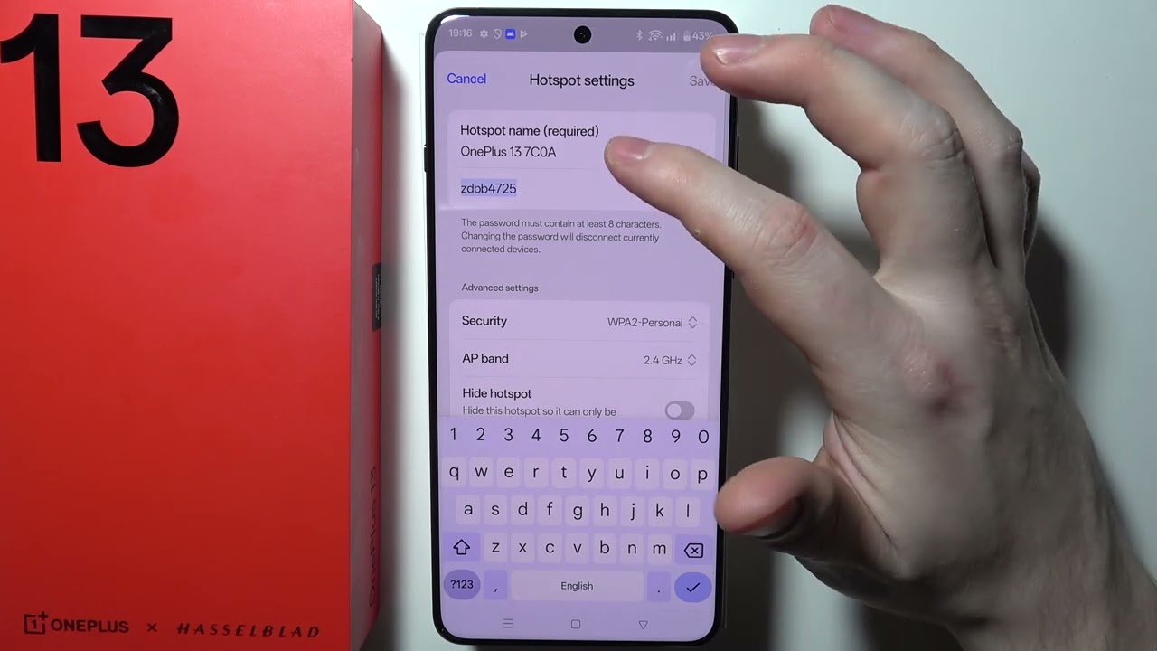 OnePlus 13 - How to Set Up WiFi Hotspot