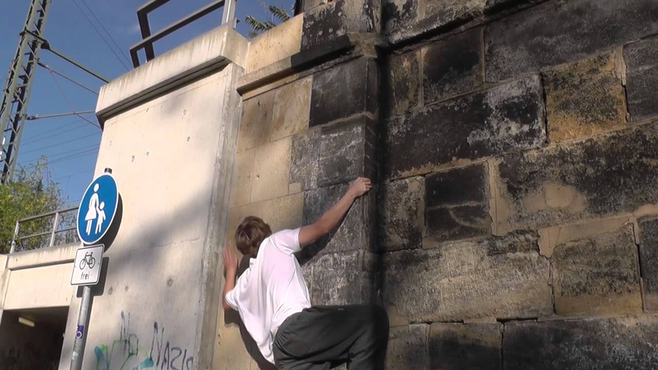 Hardcore Parkour Schuh-Klau du Sau