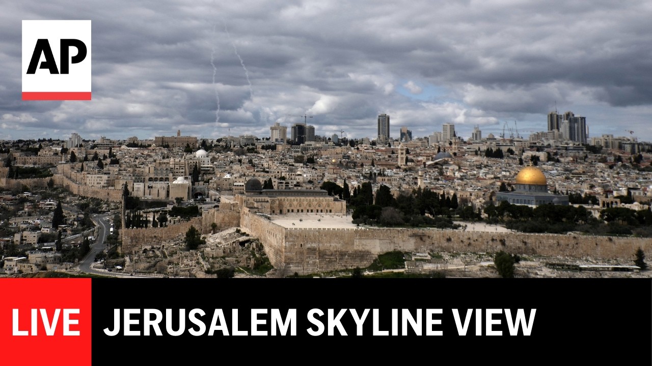 LIVE: Jerusalem skyline as Iran war continues
