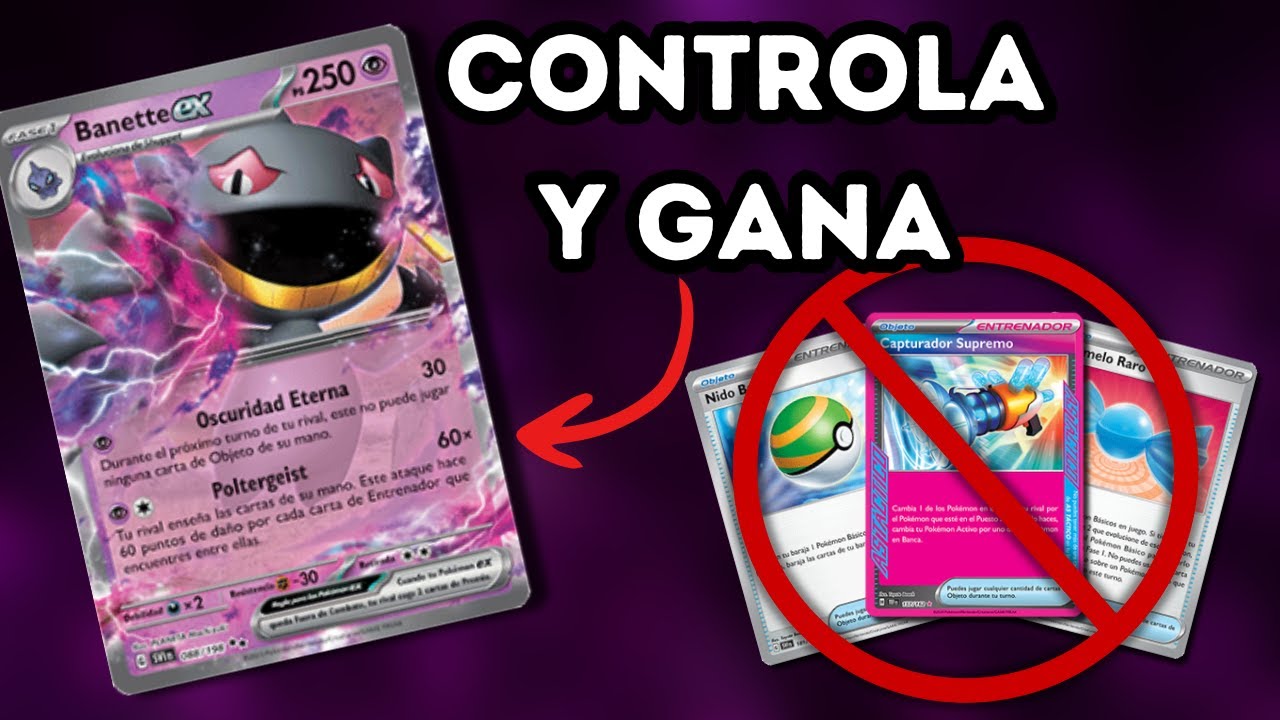 El Item Lock está roto - Banette ex deck - Pokémon TCG