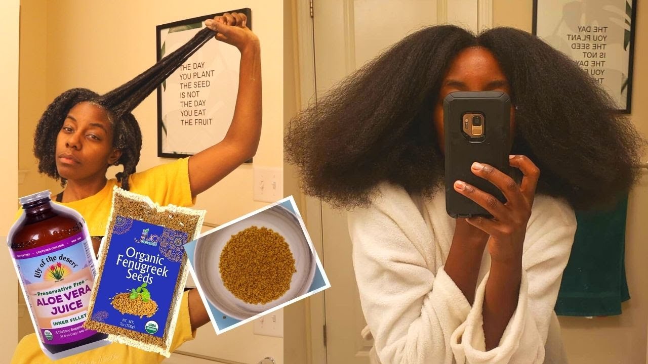 😱Fenugreek Hair Mask for MAXIMUM + FASTER hair growth 😱!! || D.I.Y.