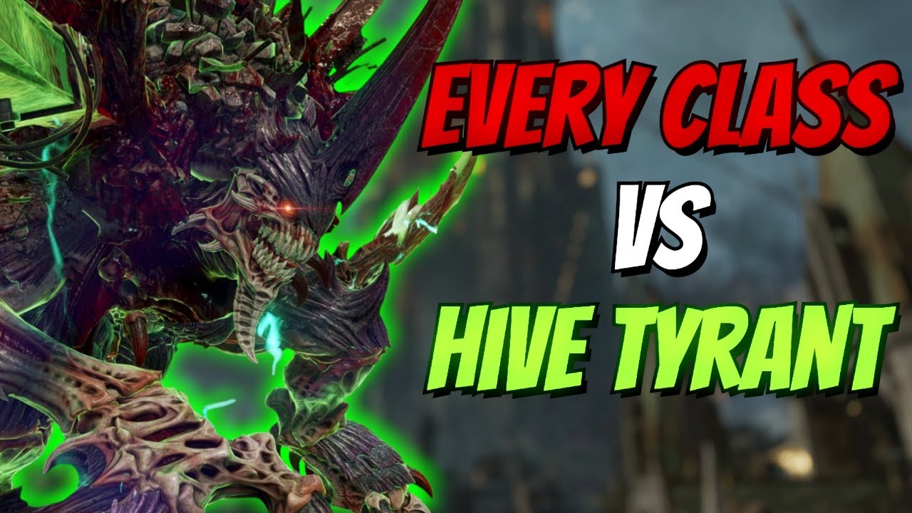True Soloing The Hive Tyrant On Absolute With Every Class (Patch 7.0) - Space Marine 2