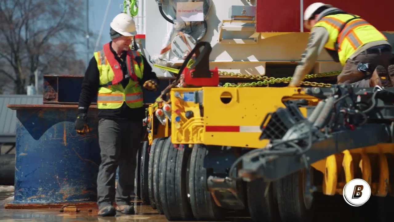 Buckingham Heavy Transport Barge Roll-Off