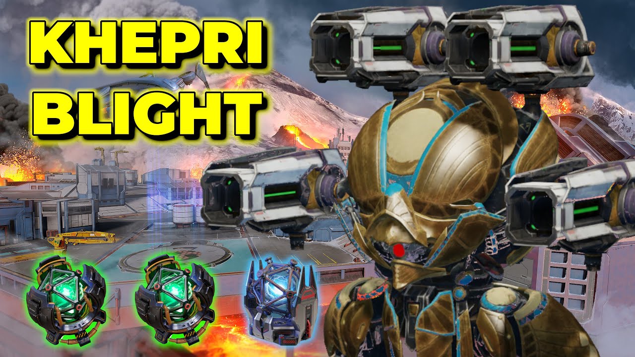 WR - Mk3 Maxed Blight Khepri | War Robots