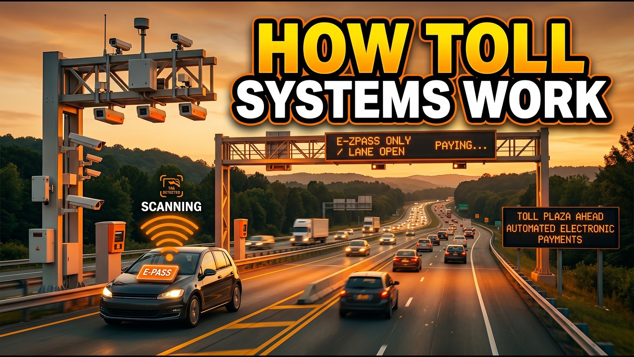 How Toll Systems Work (Automatic Payments) &ndash; Driving Through Without Stopping.
