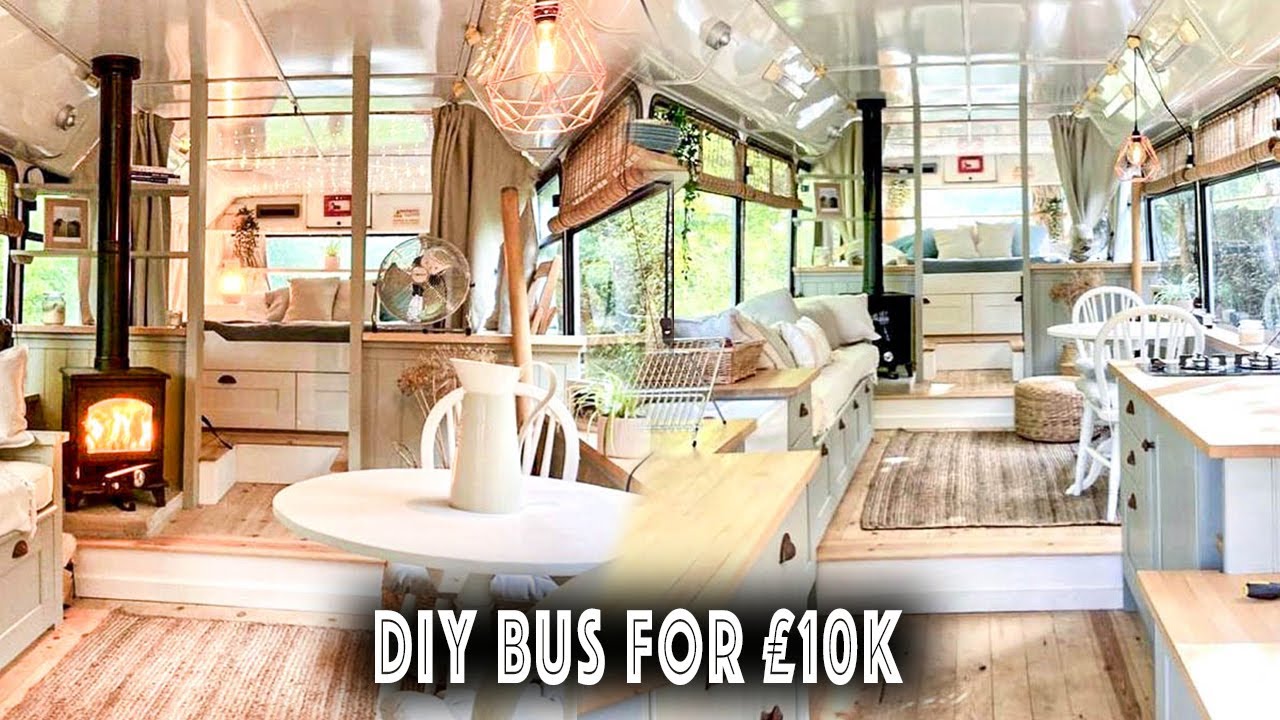 City Bus Converted Into a Gorgeous Tiny Home