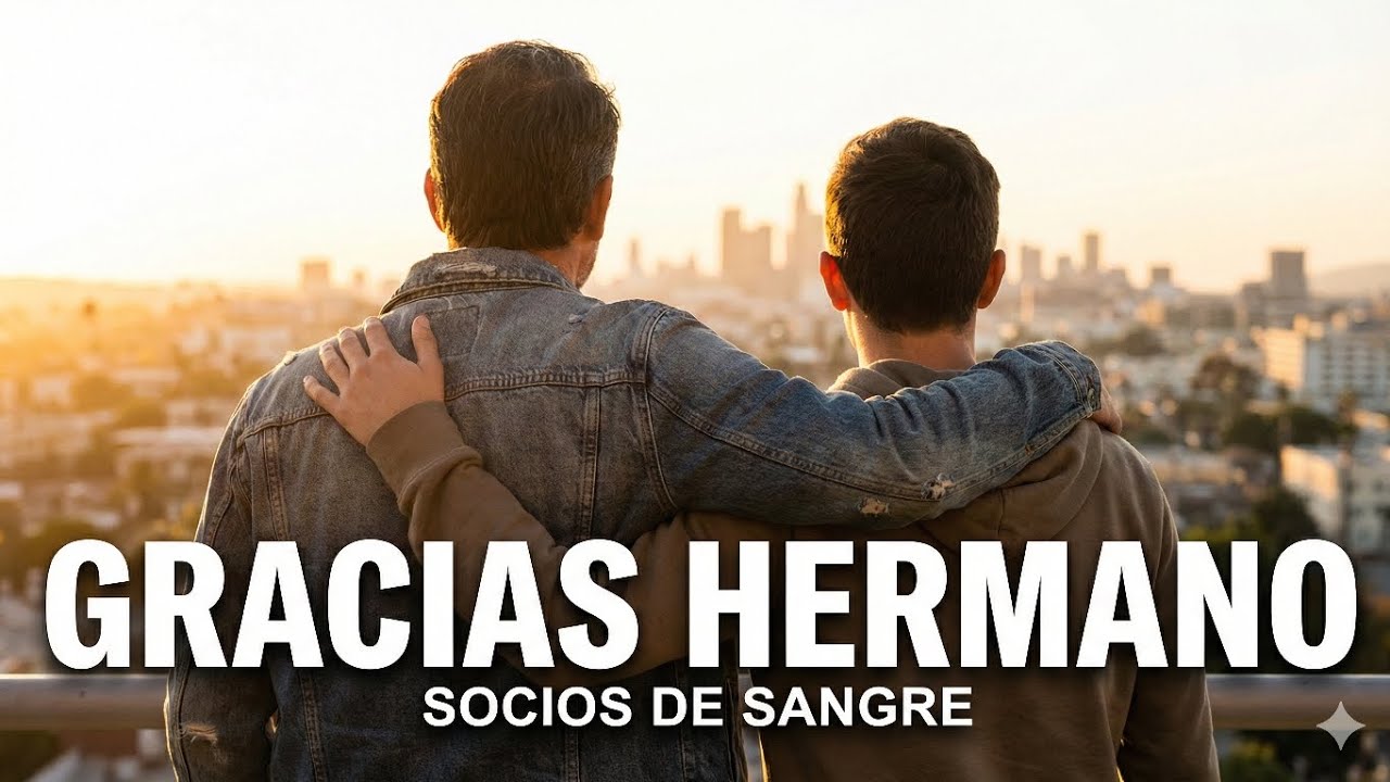 Canción para mi Hermano: Gracias por Salvarme y ser mi Socio 🤝❤️