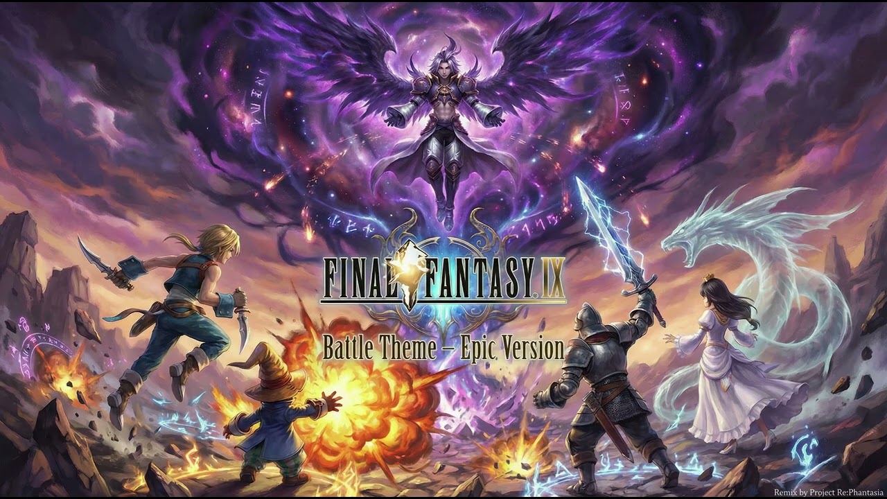 ⚔️ Final Fantasy IX Battle Theme | EPIC Orchestral Version