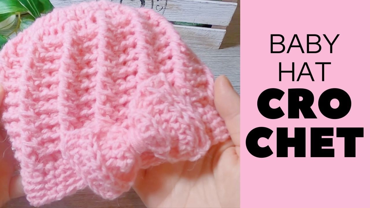 How to Crochet a Baby Bow Hat (3–6 Months) | Easy, Cute & Fast Beanie