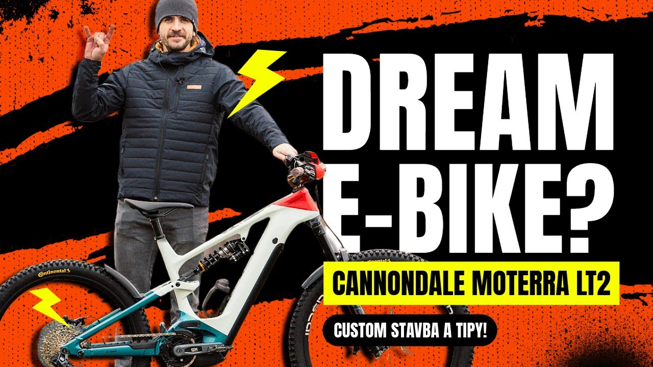 Stavím si Enduro E-bike podle svých představ! Cannondale Moterra LT2