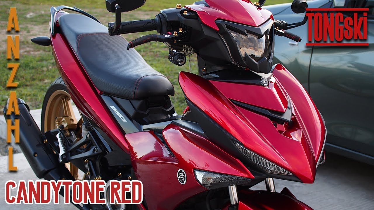 Unique Color of Yamaha Sniper 150 | Candytone Red | Exciter 150