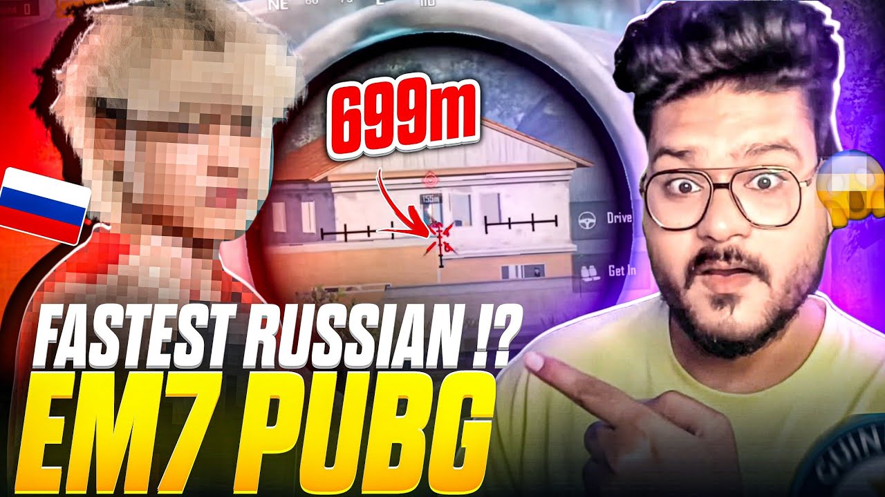 Fastest Russian 🇷🇺 Player Of Pubg | EM7 UNIMAGINABLE AIM 🤯 | Reaction @ThorGaming77