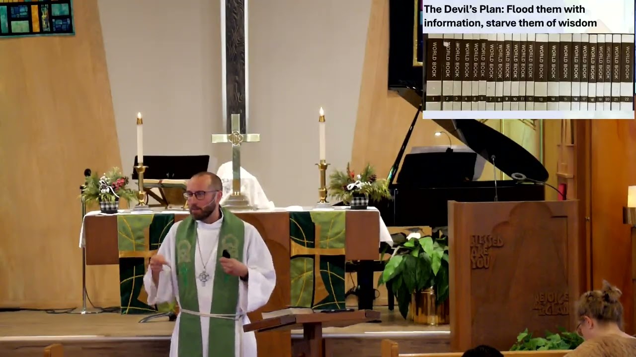 Sermon- Jan. 18, 2026 God's Restoration Plan- Reveal True Wisdom