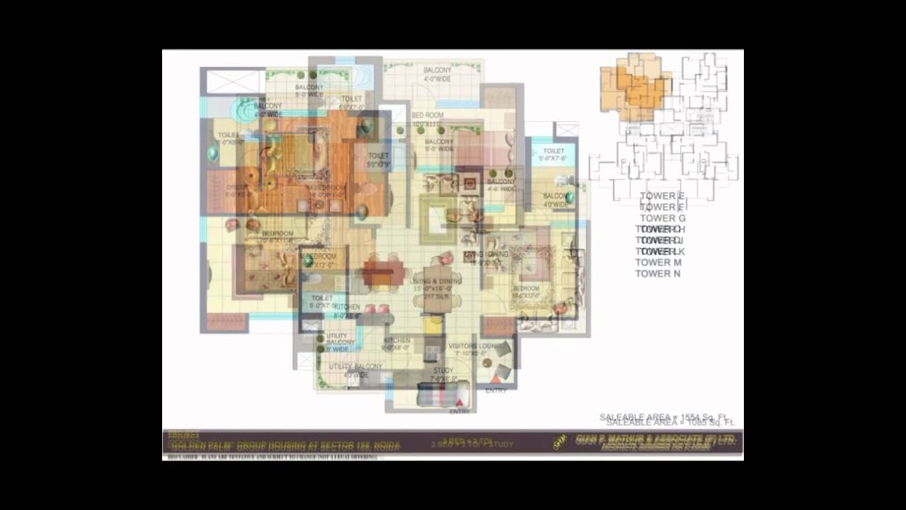 Flats for Rent in Nimbus The Golden Palm Village - 9911154422 , Yamuna Expressway