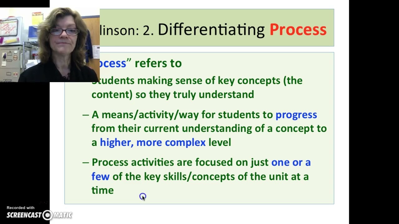 EDSP 472 - Differentiation