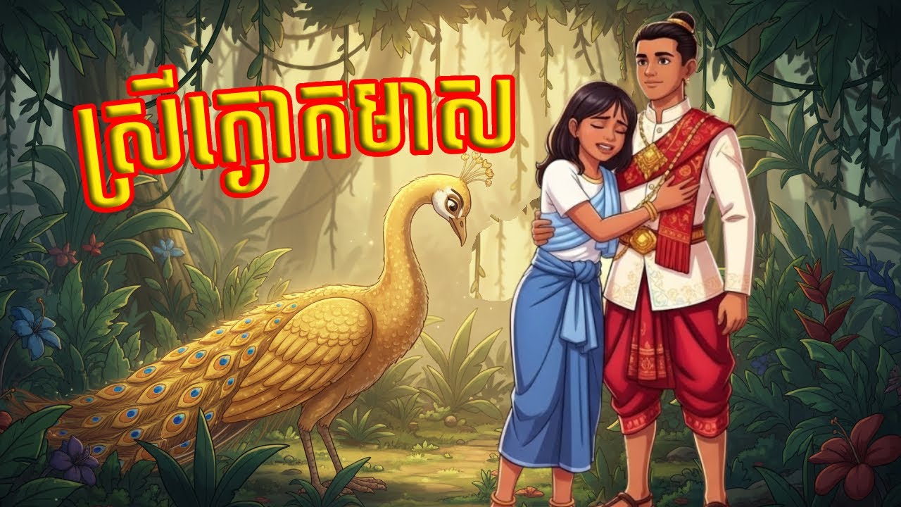 រឿងនិទានខ្មែរ ស្រីក្ងោកមាស | Khmer Fairy Tales 2026