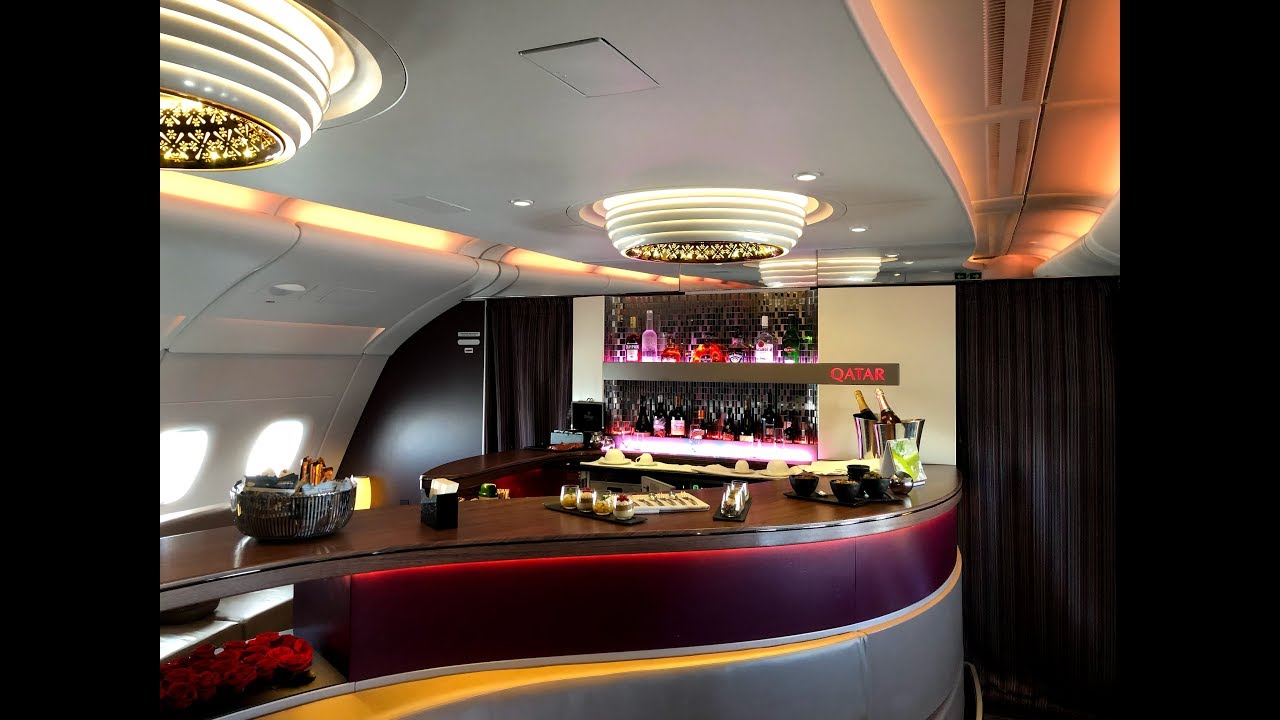 Qatar Airways l A380 Business Class l Paris - Doha