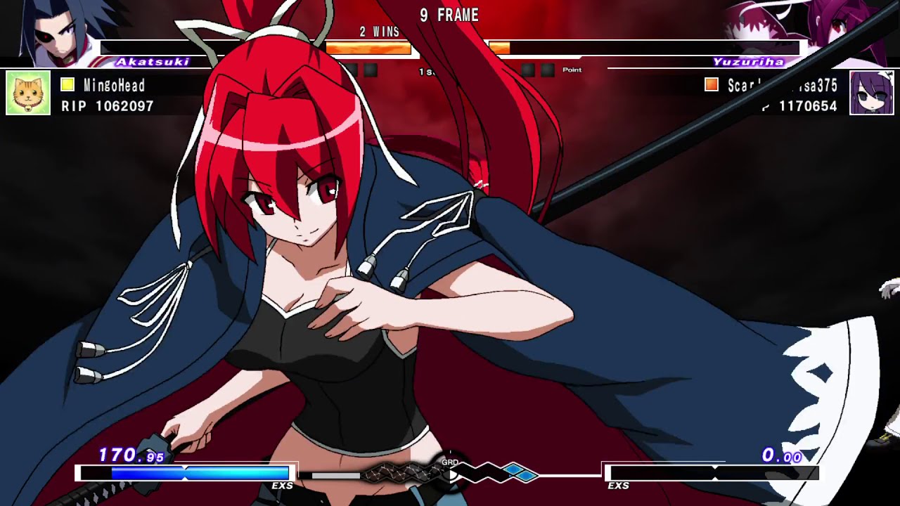 UNDER NIGHT IN-BIRTH Exe:Late[cl-r] - Marisa v MingoHead (Match 32)