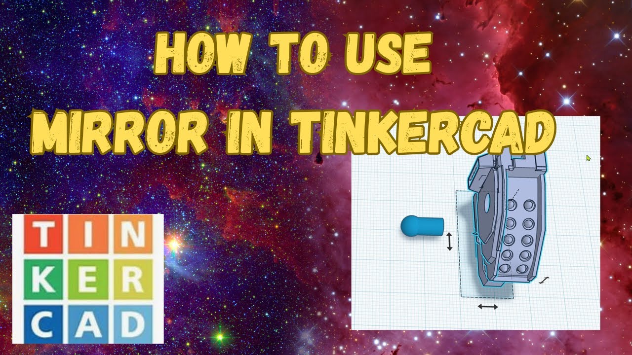 TINKERCAD, how to use mirror 2026