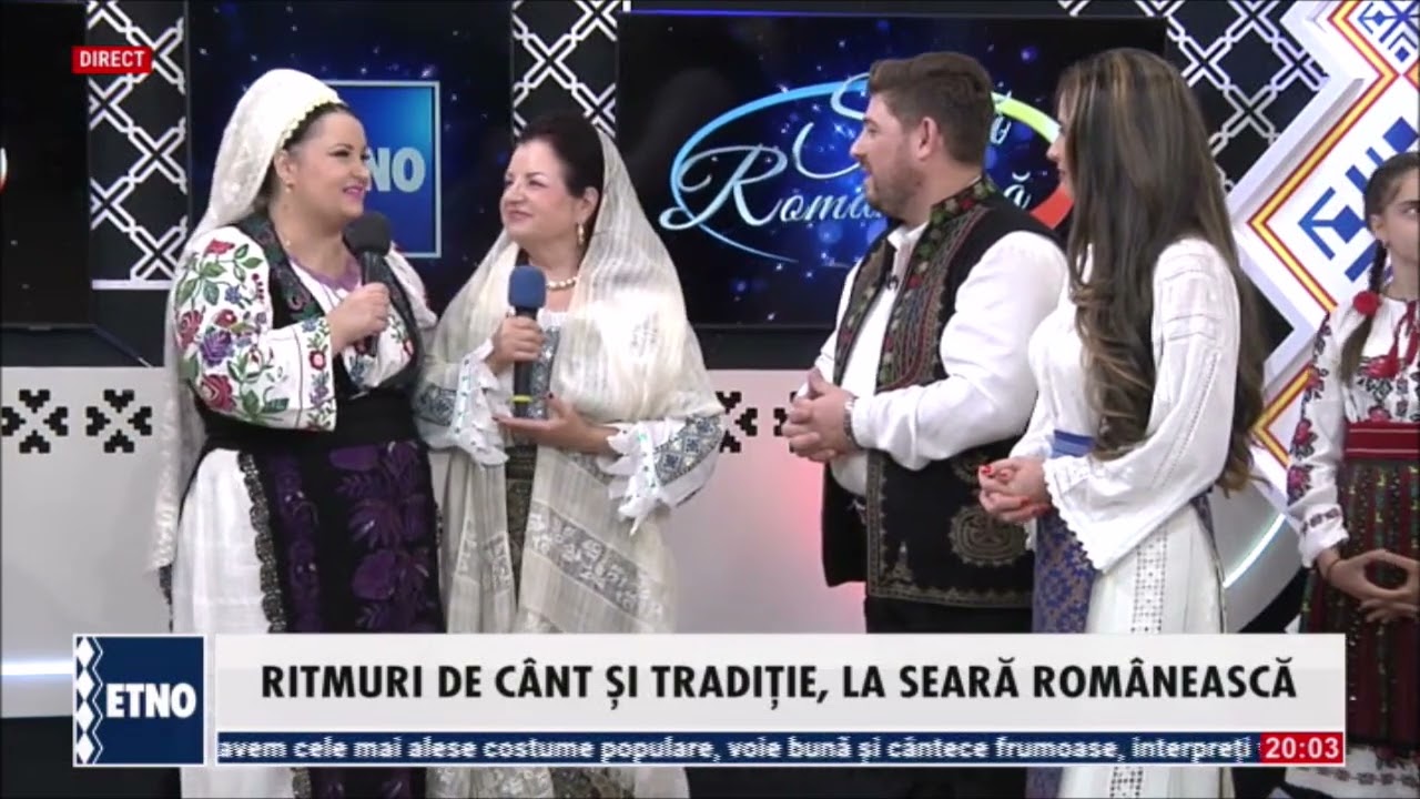 Viorica Podgoreanu - Tinerete, mandra floare (Intalnirea romanilor - ETNO TV - 06.11.2024)