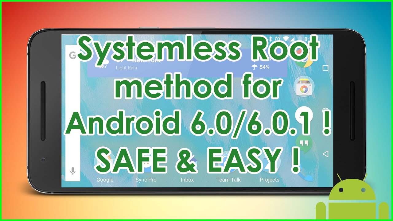 Systemless ROOT method for android 6.0/6.01! Safe & Easy !