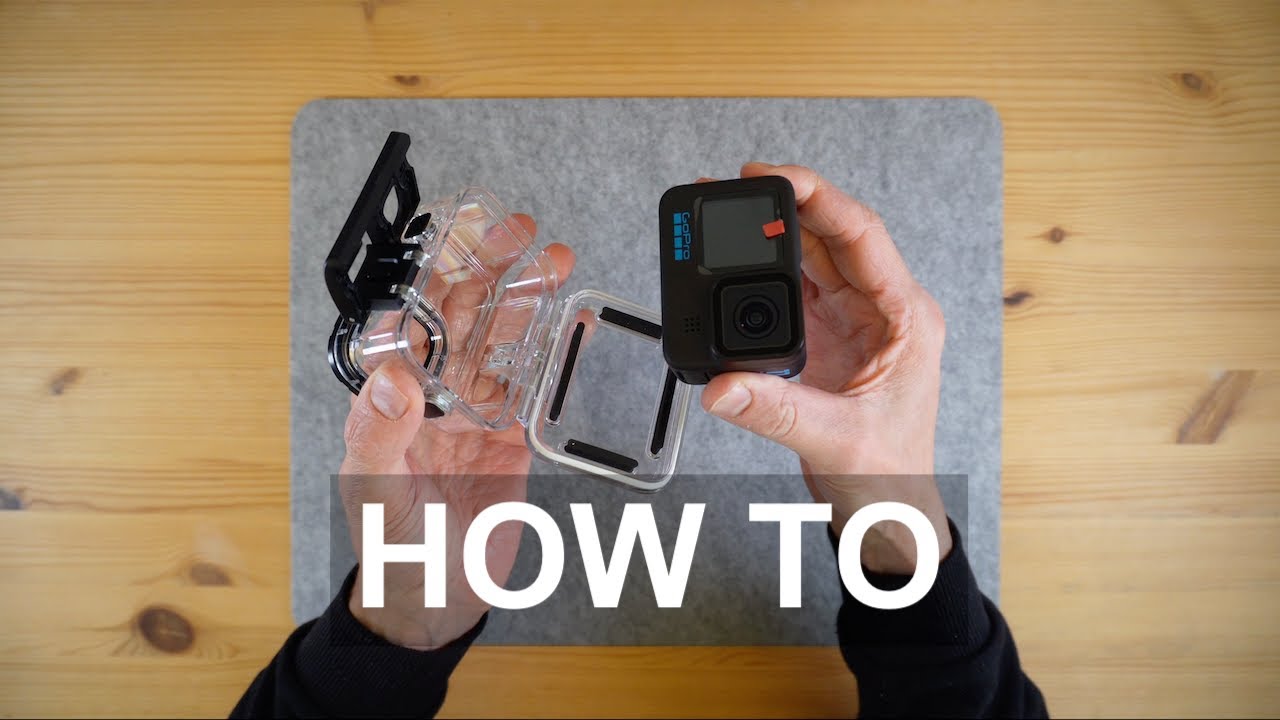 How to Install Protective Housing to GoPro Hero 13, 12, 11, 10 (4K)