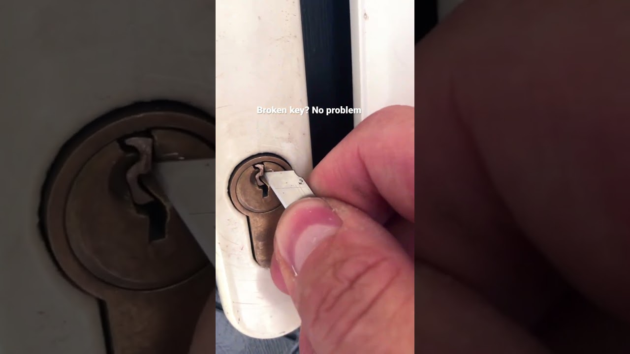 How to Remove a Broken Key from a Lock | Quick & Easy Fix.