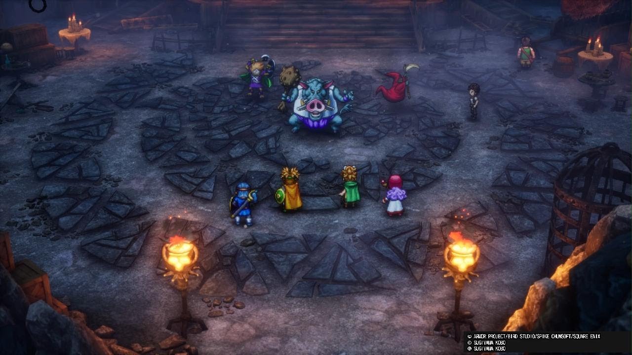 PS5　ドラゴンクエストI＆II　＜いばらの道だぜ＞　盗賊の闇市　ワイルドホッグ戦