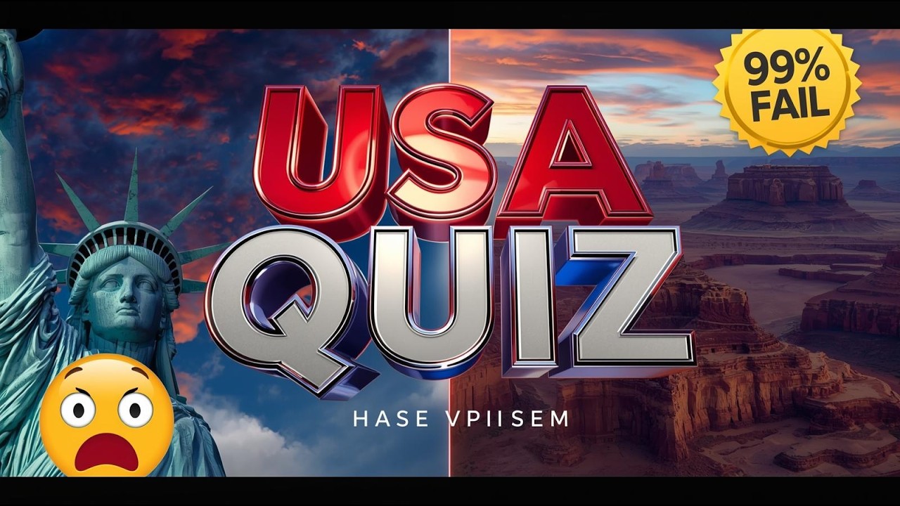 🇺🇸 ONLY 1% Can Score 30/30! — Ultimate USA Trivia Quiz
