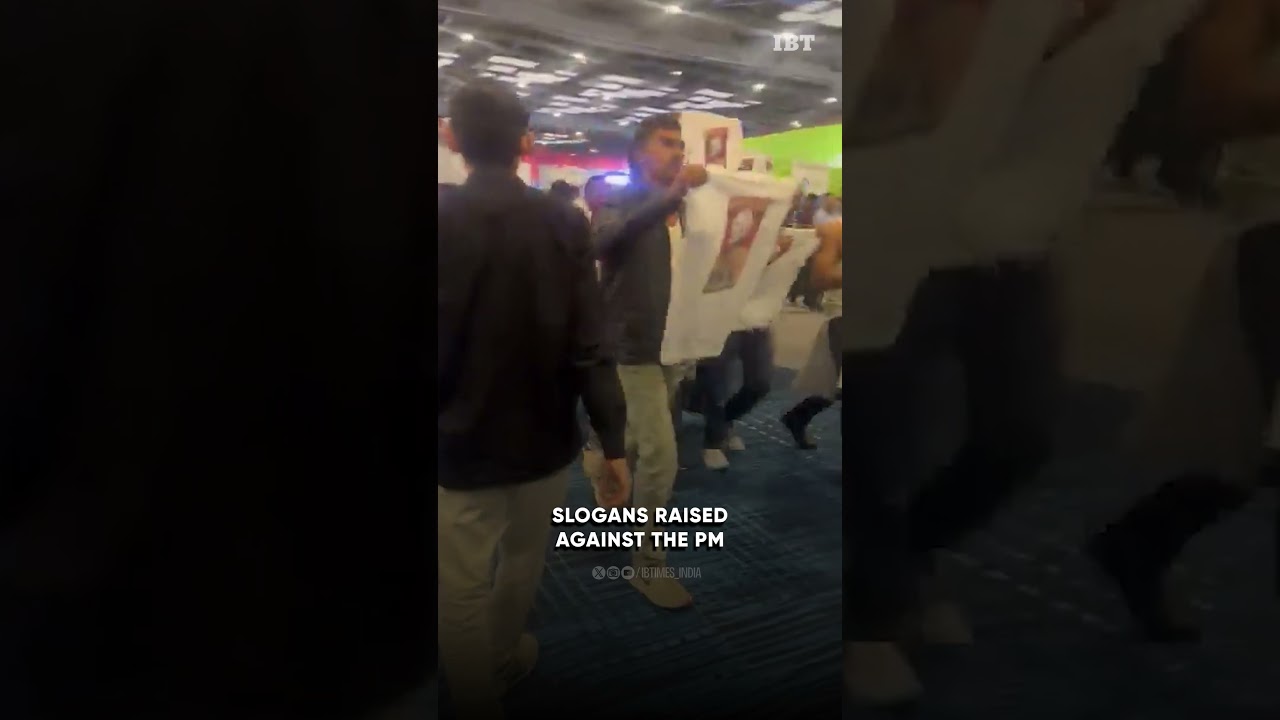 Youth Congress Members Detained at AI Summit After Shirtless Protest & Slogans Against PM