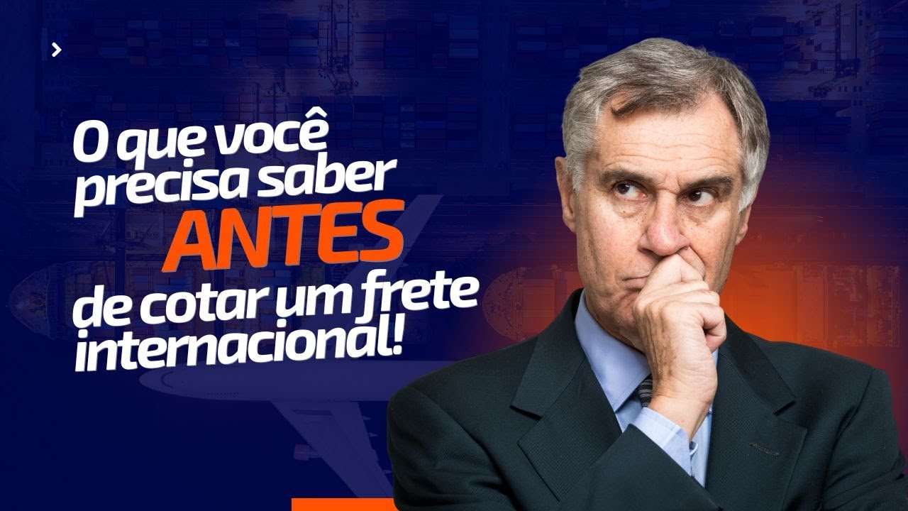 O que voc&ecirc; precisa saber ANTES de cotar um frete internacional!
