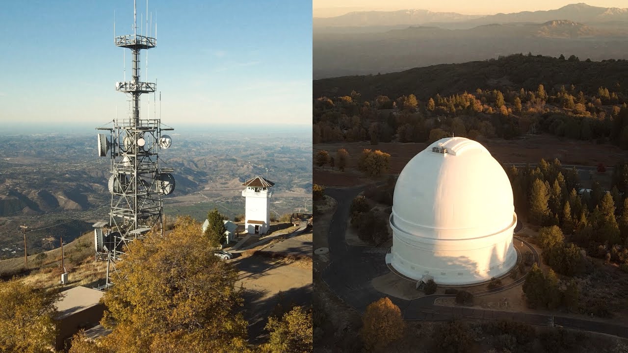 Palomar Mountain Tour | Observatory | Aerial Views | 4K