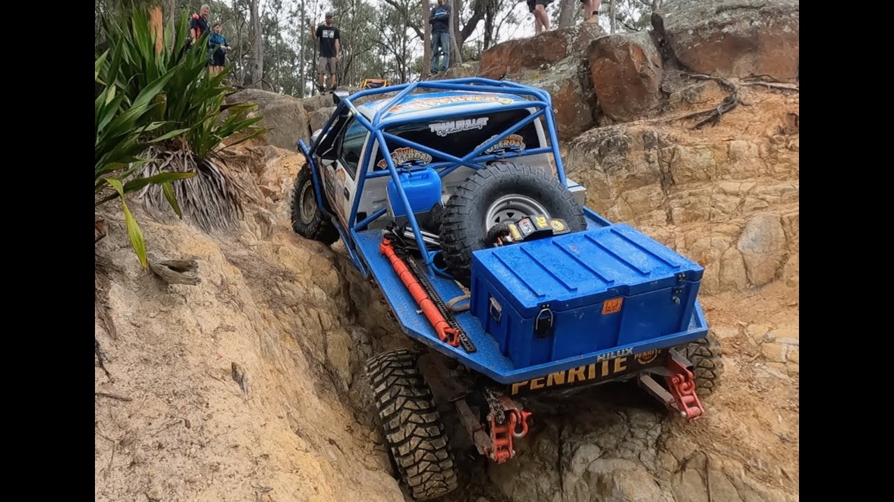 Hardcore 4x4 Comp trucks do sugarloaf plus Menai preview custom LN106 Team Bullet Nissan patrol GU
