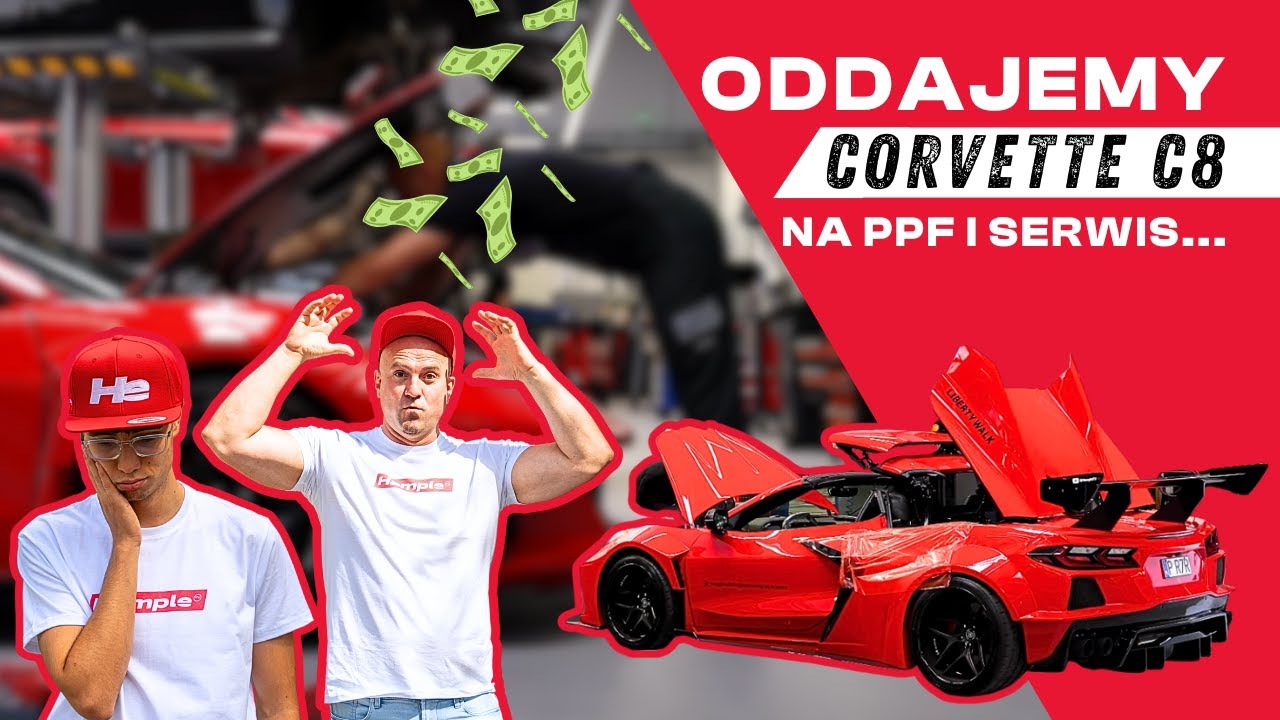 🔥 OSTATNIE SZLIFY naszej CORVETTE C8  #tuning #corvette #supercars