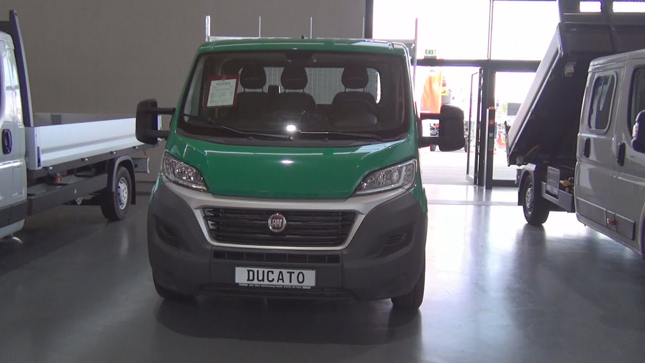 Fiat Ducato 4 Chassis 35 L4H1 Single Cabin 150 MultiJet (2016) Exterior and Interior in 3D